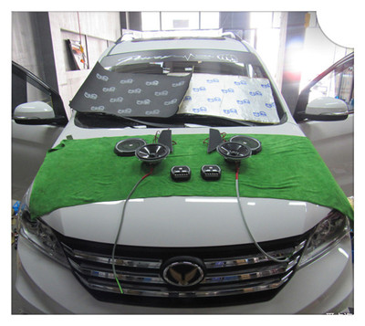 潍坊汽车音响升级体验 为北汽幻速H3注入灵魂，JBL GTO-608C搭配两门隔音实录