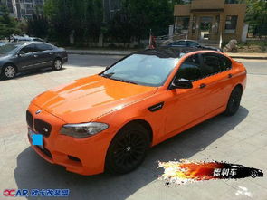 动感前卫 宝马535Li改装M5套件、贴膜换色与冷藏车风格融合的独特魅力